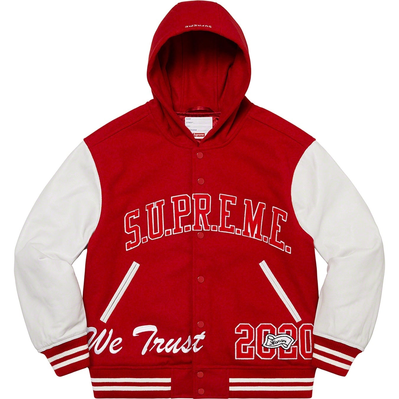 King Hooded Varsity Jacket view 21